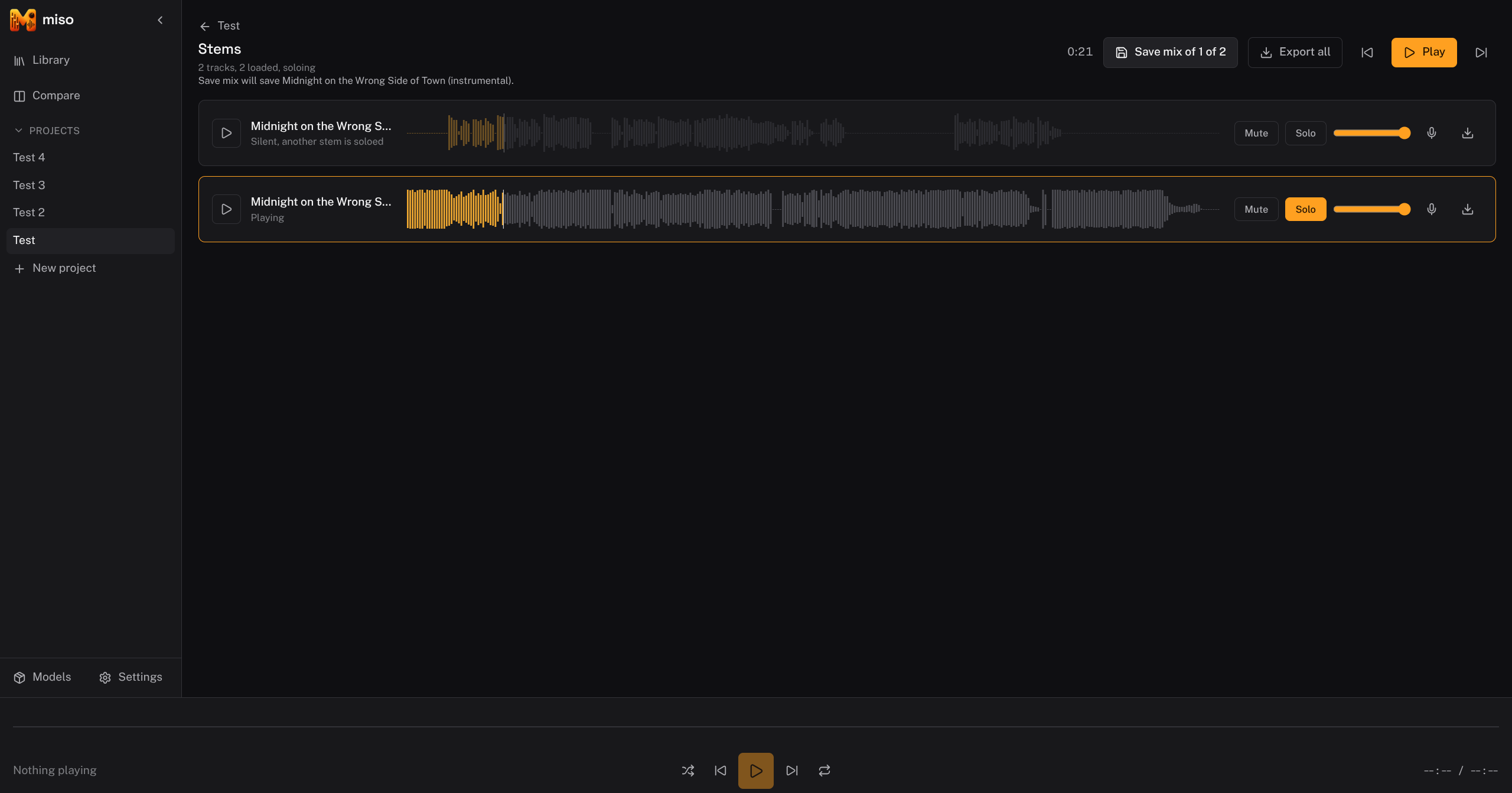 Miso screenshot