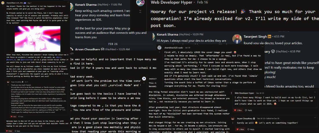 comments collage