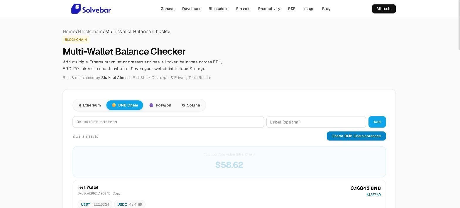Wallet balance result cards