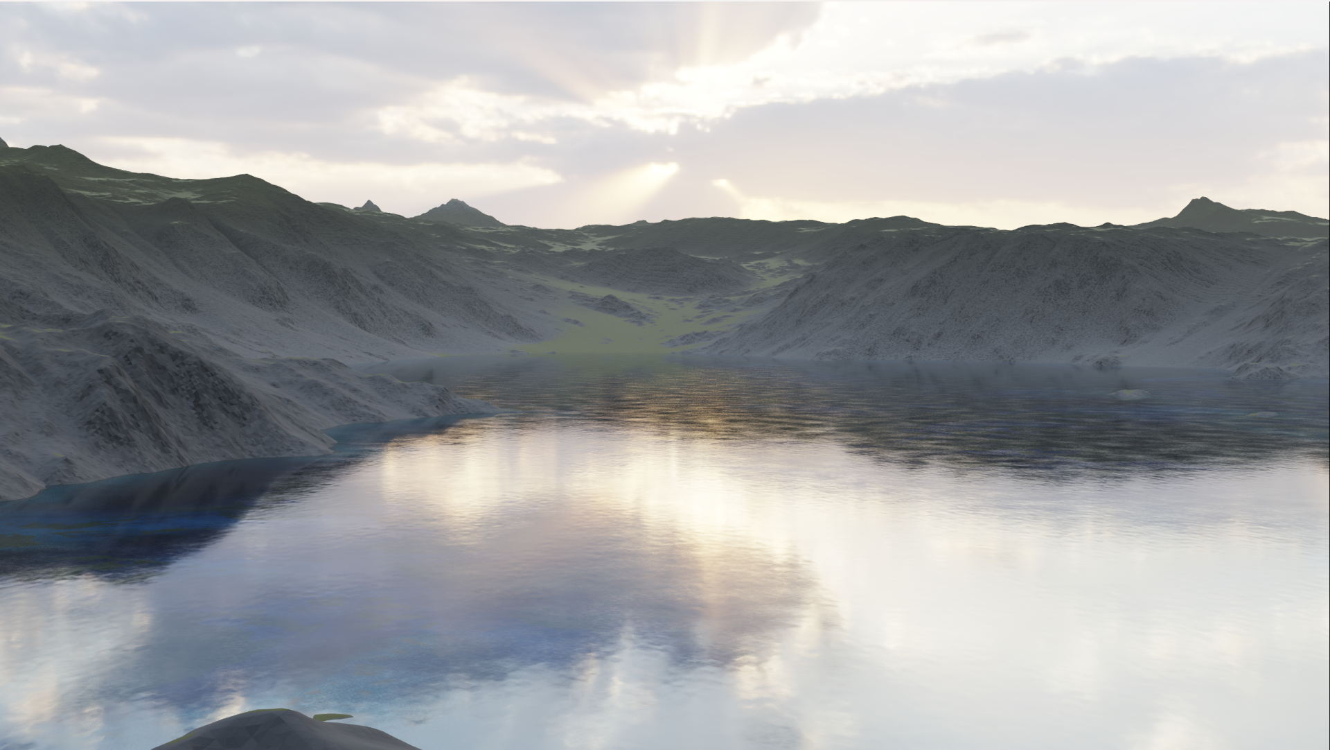 Procedural Slope-Based Textures for Procedural Terrains in Divooka, PBR Rendering