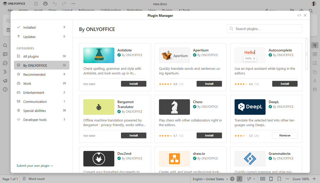 Plugin Manager