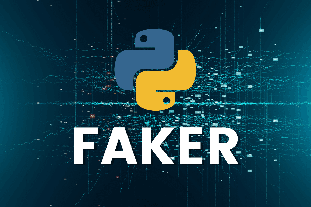 Faker, Generate Test Data