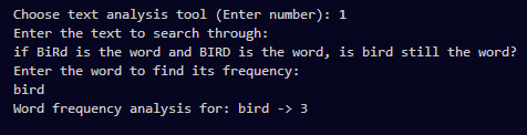 bird is the word