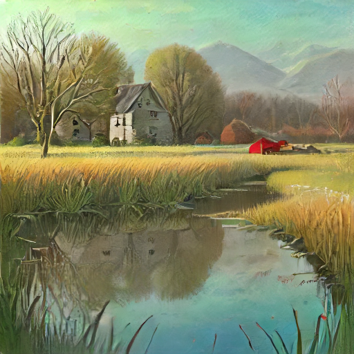 Clear morning generated locally with SDXS