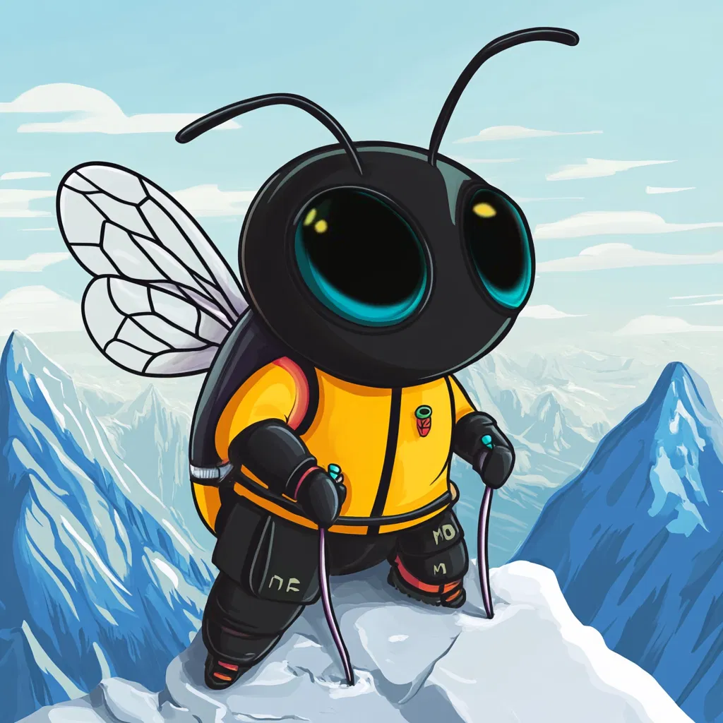 Fin 2024 Midjourney — eBee alpiniste