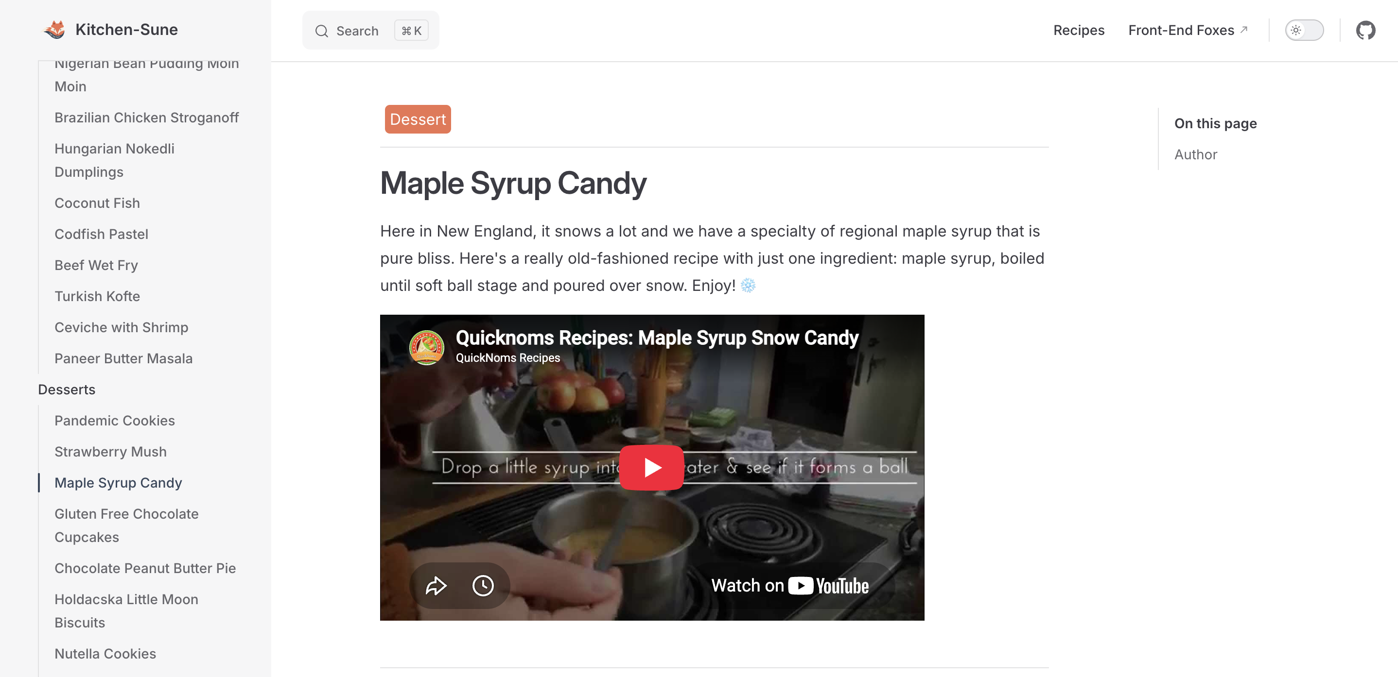 Candy video