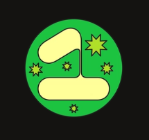 One year club badge