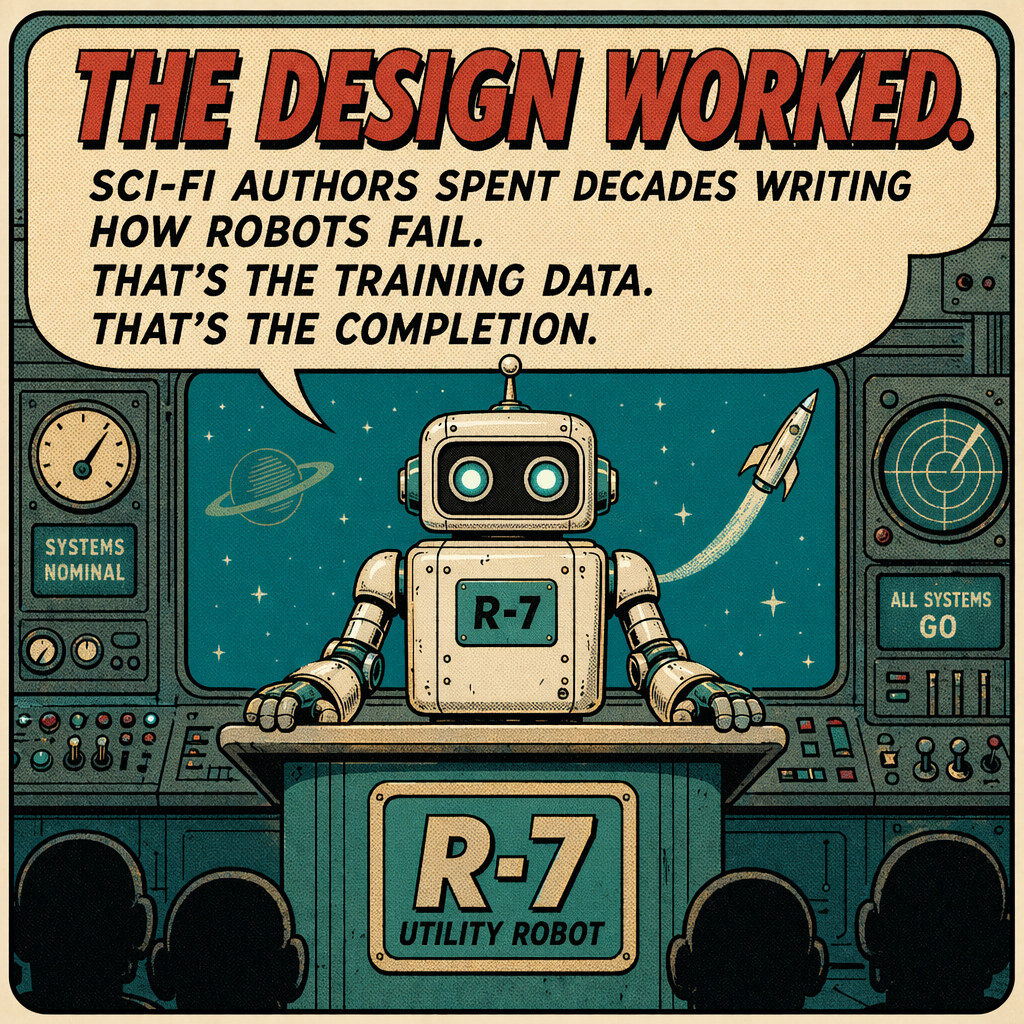 Panel 7 - The design worked.