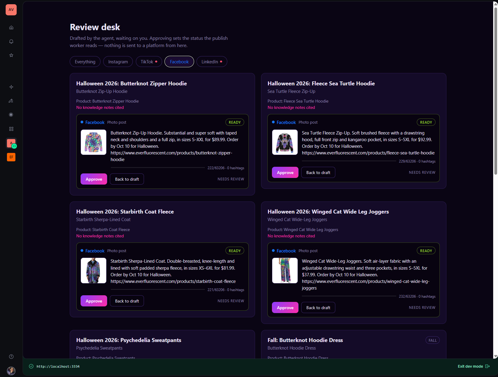 no knowledge notes added