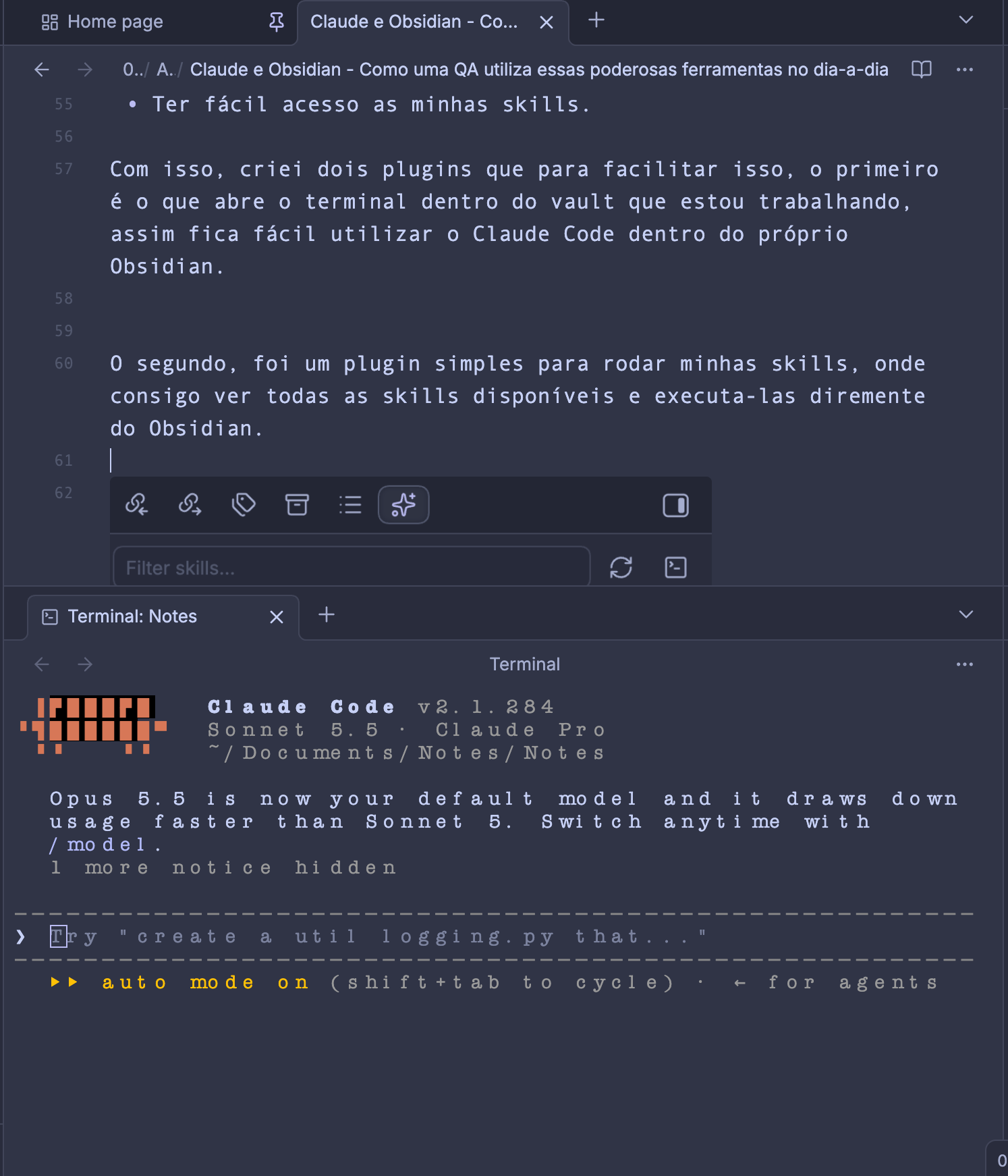 Terminal Plugin