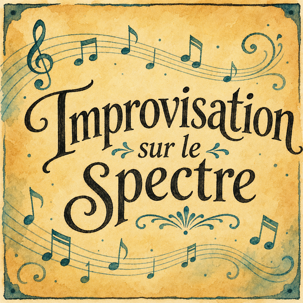 Carte de titre : Improvisation sur le spectre