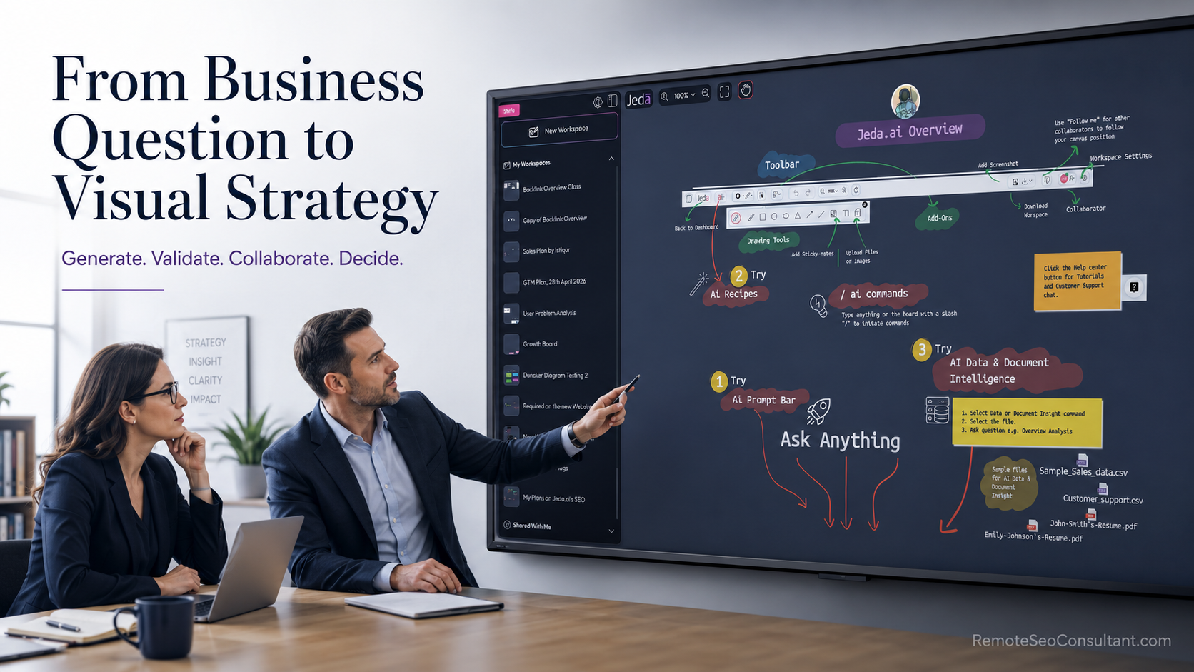 Getting Started with AI Workspace for consultants and MBA instructors