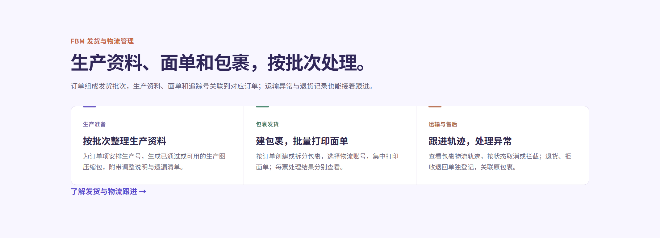 图出了,订单也要能继续往下走