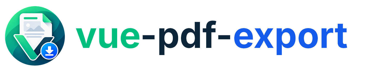 vue3-pdf-export logo