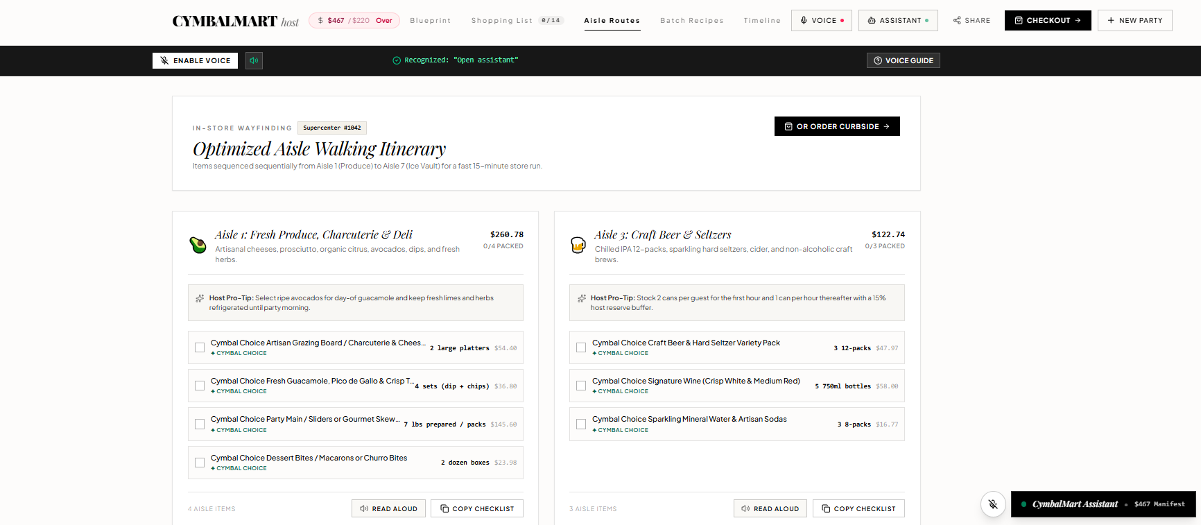 Aisle Resources & Smart Navigation