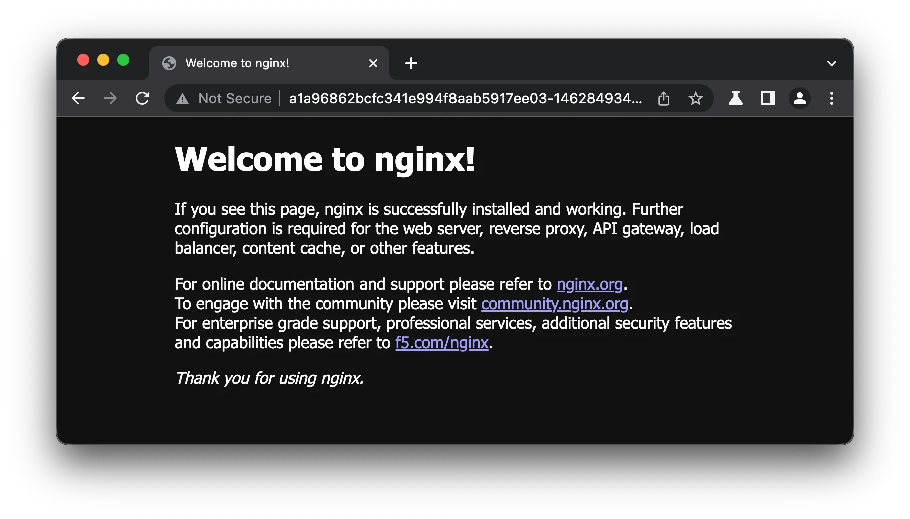 Figure 5: Browser verification