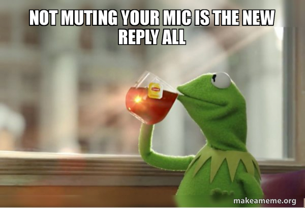 Mic not muted meme