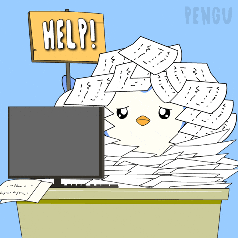 Help with paperwork GIF