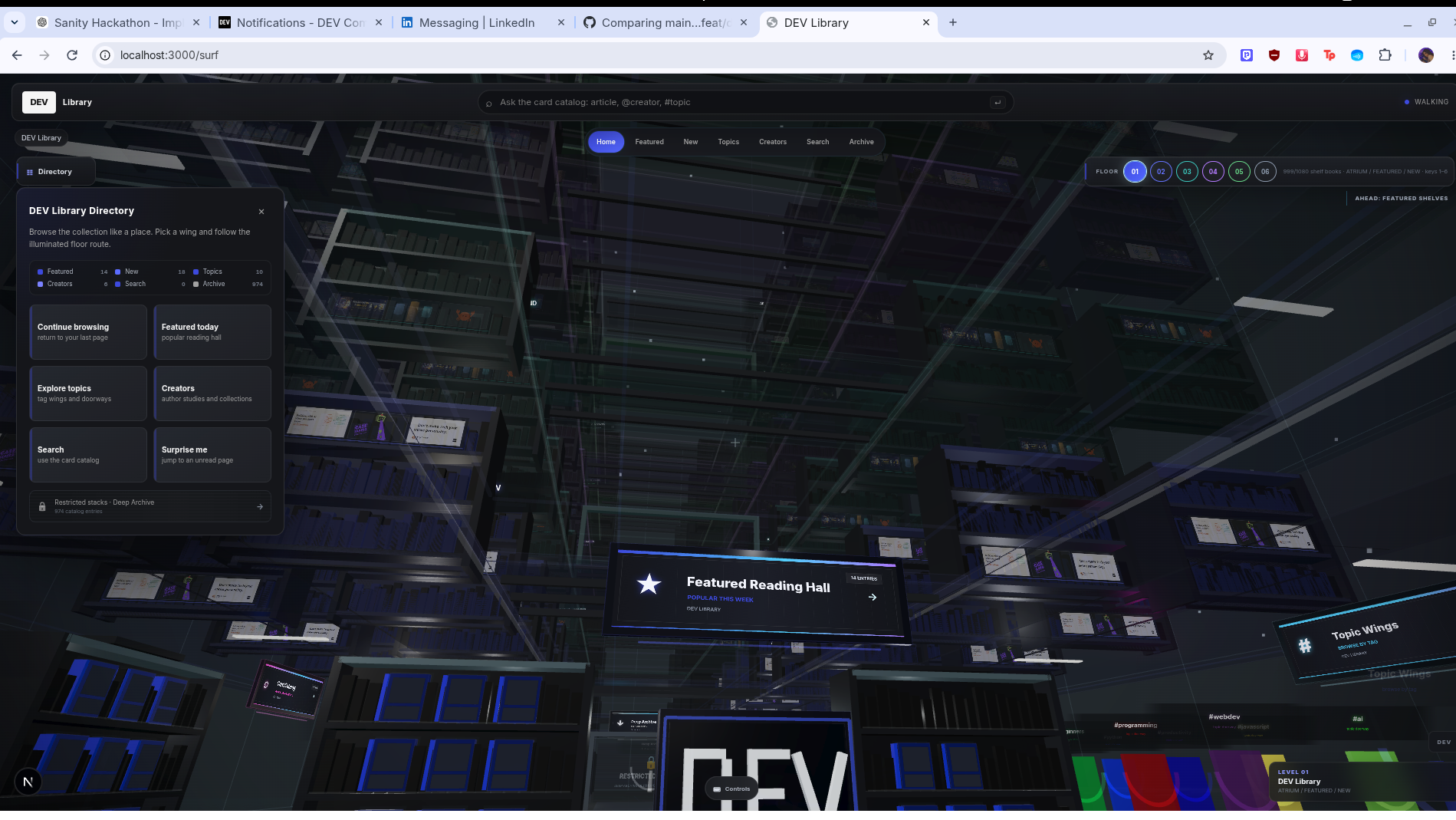 dev library