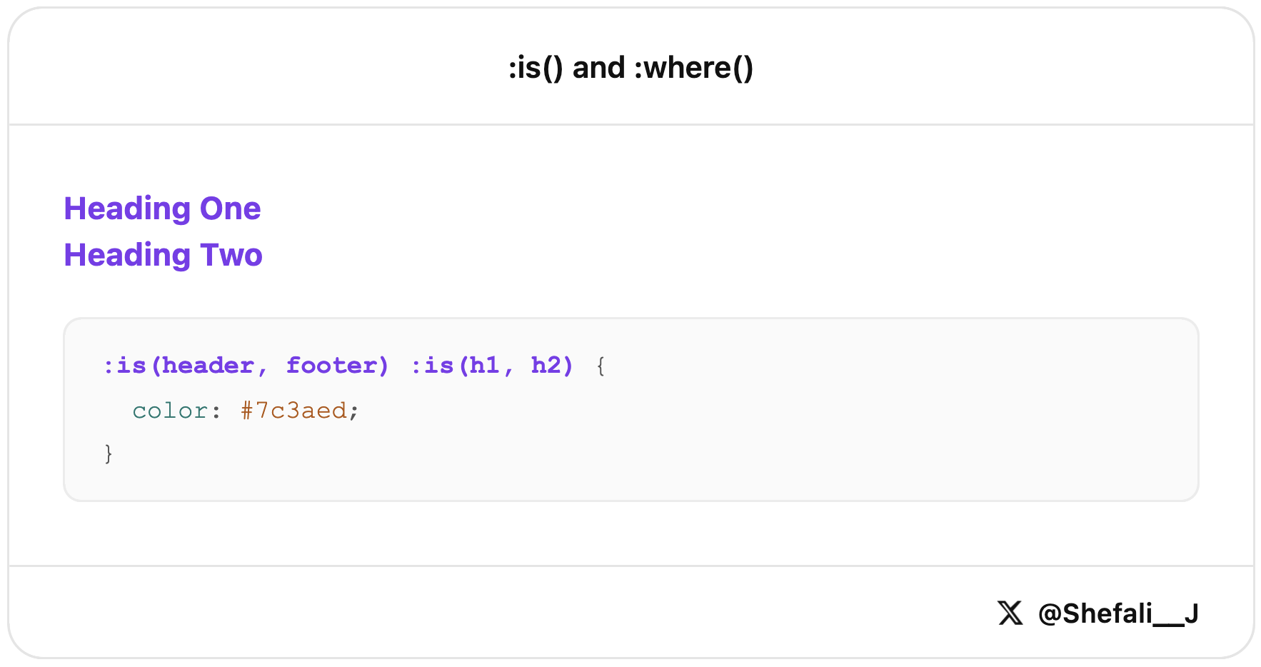 is and where in css for cleaner selectors - CSS Tricks