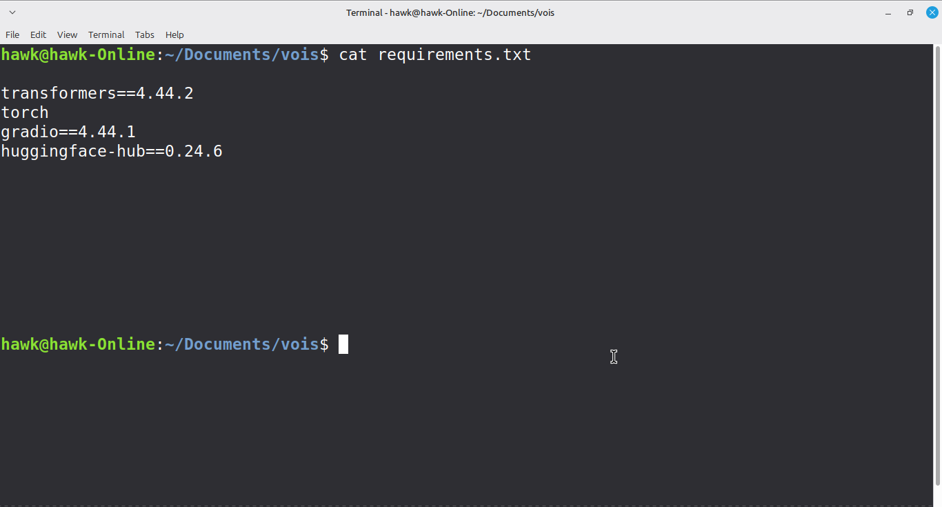  A  command reading a file.