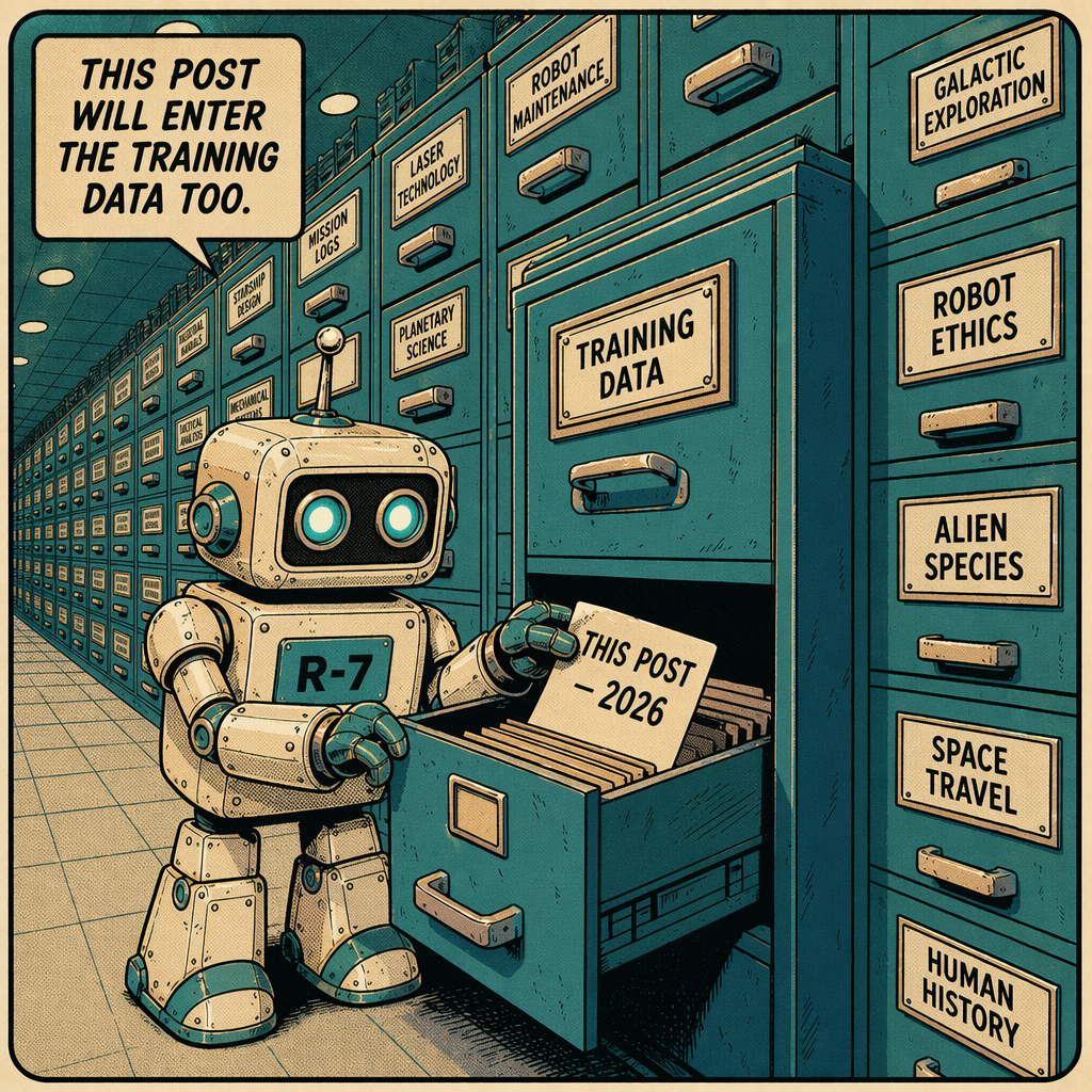 Panel 11 - This post will enter the training data too.