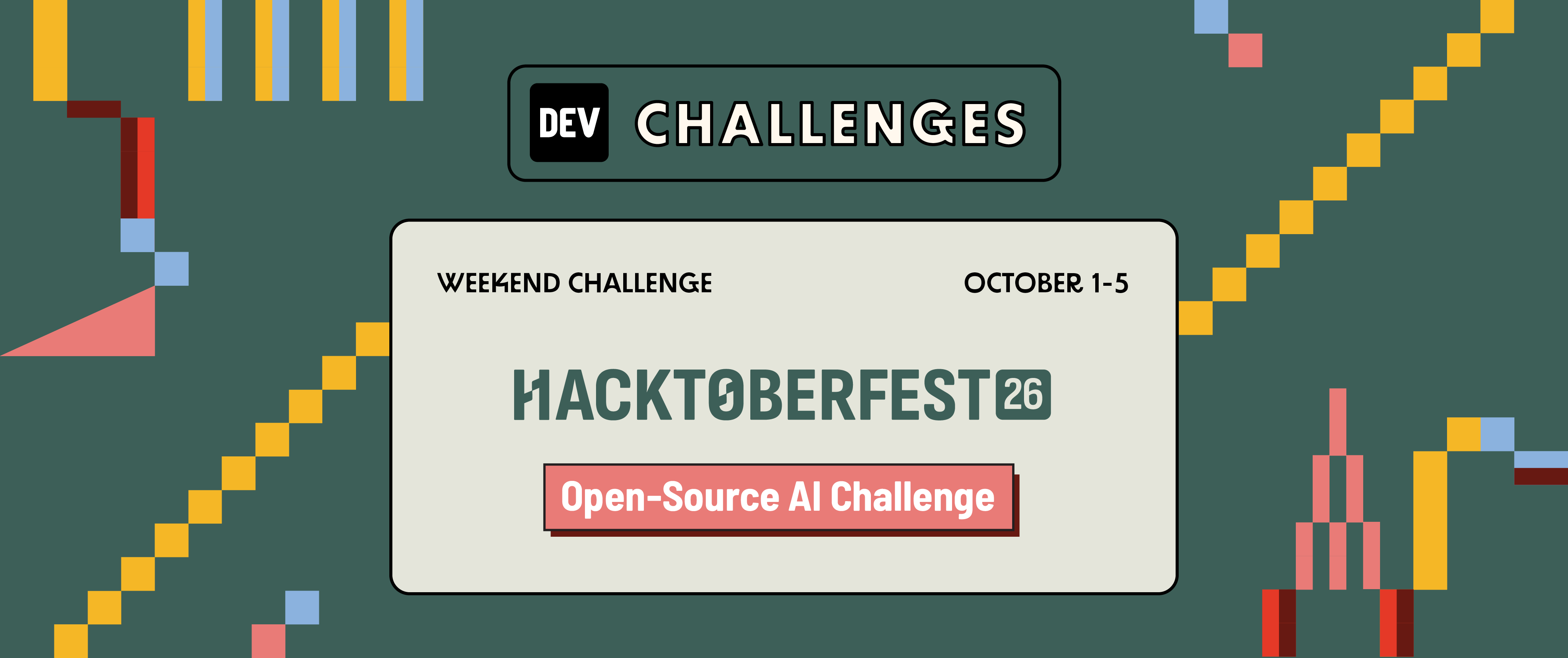 Hacktoberfest Weekend Challenge: Build for a Friend Cover