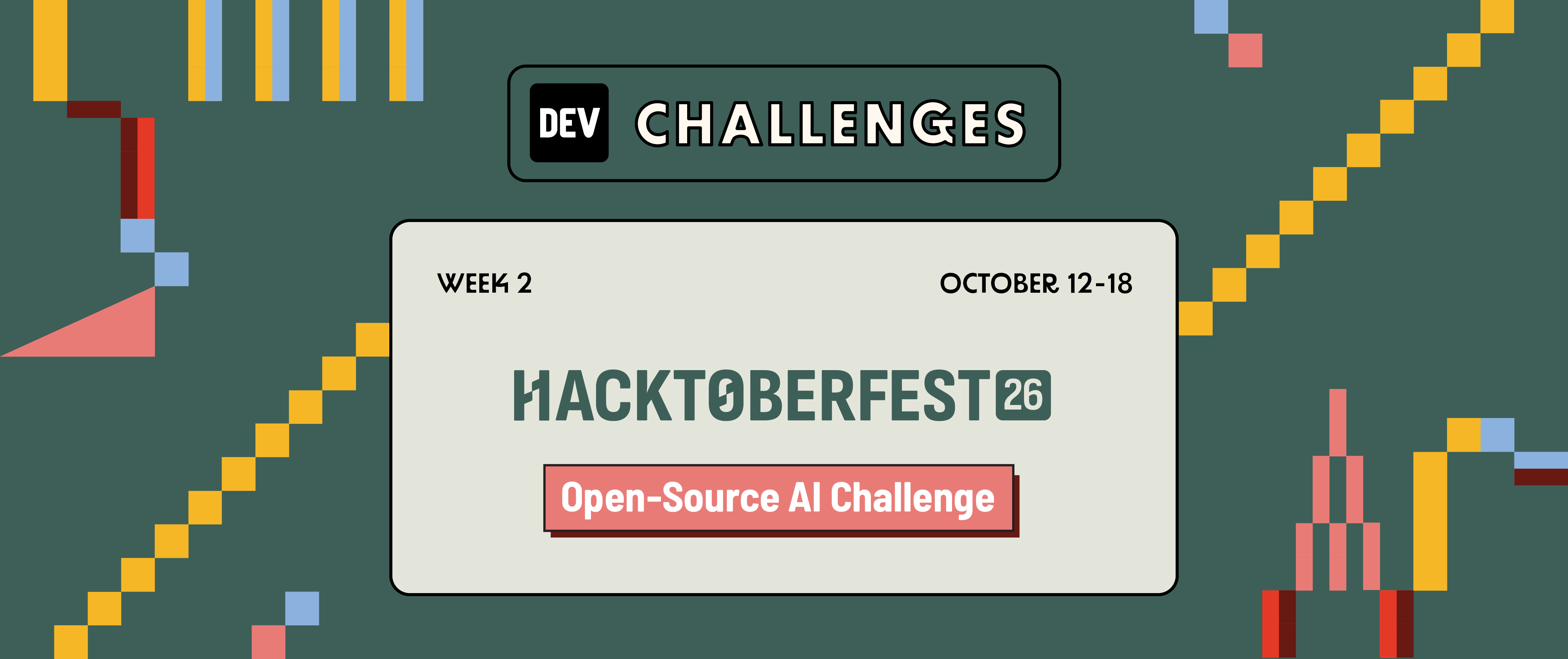 Hacktoberfest Open-Source AI Challenge: Week 2 Cover